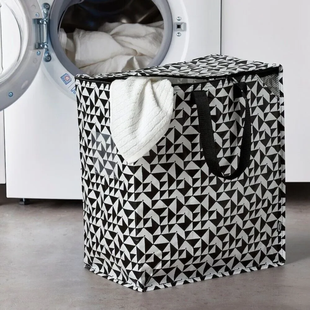 Ikea Bag Storage Dorm Moving Large Knalla Stacks Zips NEW 004.736.93 Fast Ship
